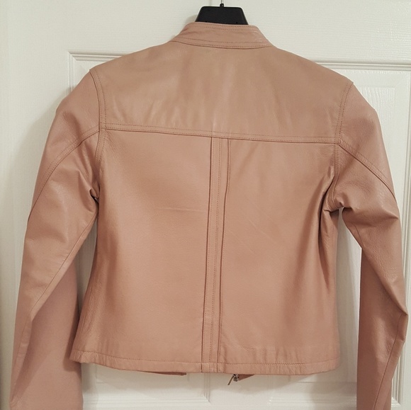 Wilson Pink Leather Jacket - Picture 3 of 4